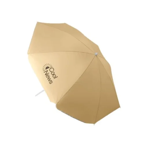 Gift Campaign Ombrellone da spiaggia in nylon 170T con bordo bianco Ø180> Gadget Da Mare