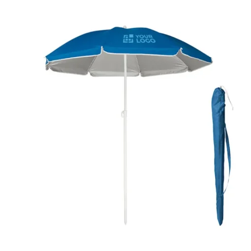 Gift Campaign Ombrelloni da spiaggia personalizzati in poliestere 210T Ø1,4m Duocolor> Gadget Da Mare