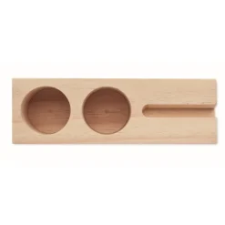 Gift Campaign Organizer da scrivania con logo in con semi piantabili Wood></noscript> Gadget Per L'Ufficio