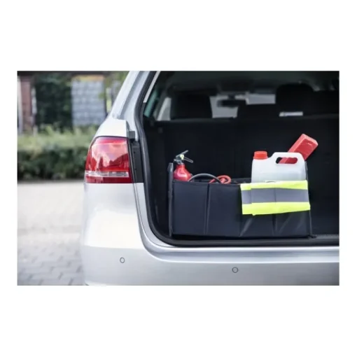 Gift Campaign Organizer per auto promozionale pieghevole in poliestere a 2 scomparti> Gadget Per Auto