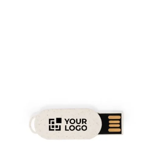 Gift Campaign Originale chiavetta USB ultrafina realizzata con paglia di grano> Chiavette Usb Ecologiche