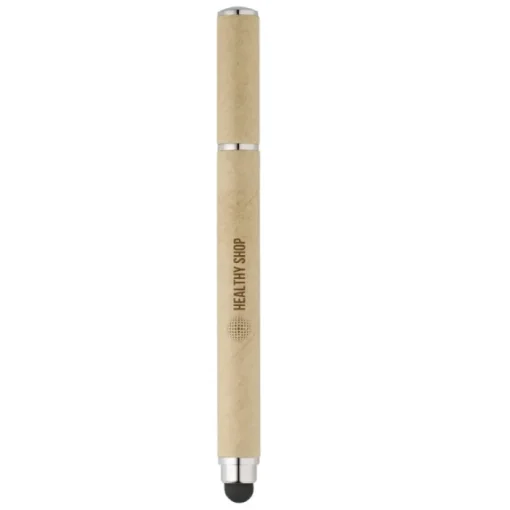 Gift Campaign Originale penna di carta kraft con punta touch inchiostro blu Touch> Gadget Ecologici|Penne Ecologiche