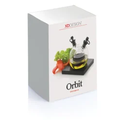 Gift Campaign Originale set con oliera e acetiera in vetro con base Bubble></noscript> Altri Utensili Da Cucina