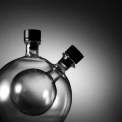 Gift Campaign Originale set con oliera e acetiera in vetro con base Bubble></noscript> Altri Utensili Da Cucina
