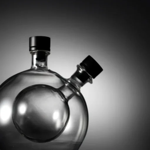 Gift Campaign Originale set con oliera e acetiera in vetro con base Bubble> Altri Utensili Da Cucina