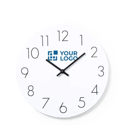 Gift Campaign Orologi da muro personalizzati in legno MDF con quadrante White> Altri Gadget Pubblicitari