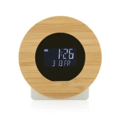 Gift Campaign Orologi da scrivania personalizzati in ABS riciclato e bambù FSC Desk LCD> Gadget Ecologici|Altri Gadget Pubblicitari