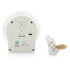 Gift Campaign Orologi da scrivania personalizzati in ABS riciclato e bambù FSC Desk LCD><noscript><img width=