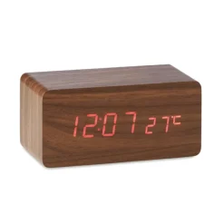 Gift Campaign Orologi da tavolo personalizzati con ricarica wireless e sveglia Woodland> Altri Gadget Pubblicitari