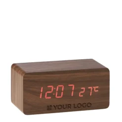 Gift Campaign Orologi da tavolo personalizzati con ricarica wireless e sveglia Woodland></noscript> Altri Gadget Pubblicitari