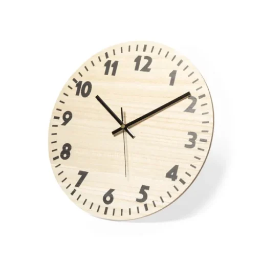 Gift Campaign Orologio da parete personalizzato in MDF Woody> Altri Gadget Pubblicitari|Gadget Per L'Ufficio