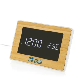 Gift Campaign Orologio da tavolo rettangolare in ABS e bambù ForestChrono LED></noscript> Gadget Ecologici|Altri Gadget Pubblicitari