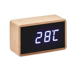 Gift Campaign Orologio sveglia in bambù con display a LED personalizzato Bamboo> Altri Gadget Pubblicitari