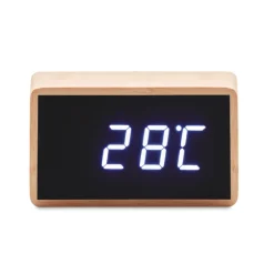 Gift Campaign Orologio sveglia in bambù con display a LED personalizzato Bamboo></noscript> Altri Gadget Pubblicitari