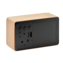 Gift Campaign Orologio sveglia in bambù con display a LED personalizzato Bamboo></noscript> Altri Gadget Pubblicitari