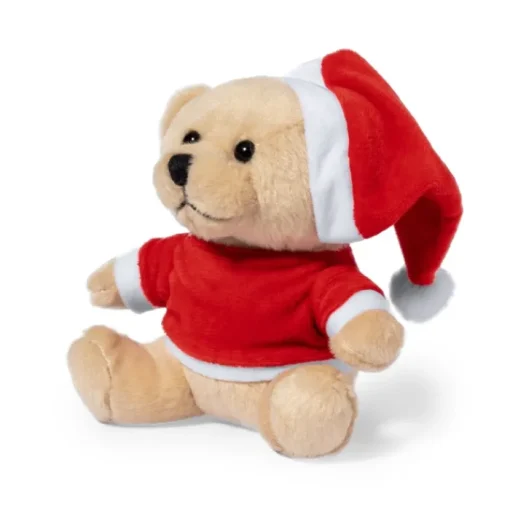 Gift Campaign Orsetto di peluche con maglietta personalizzata e cappello natalizio> Gadget Natalizi