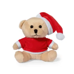 Gift Campaign Orsetto di peluche con maglietta personalizzata e cappello natalizio></noscript> Gadget Natalizi