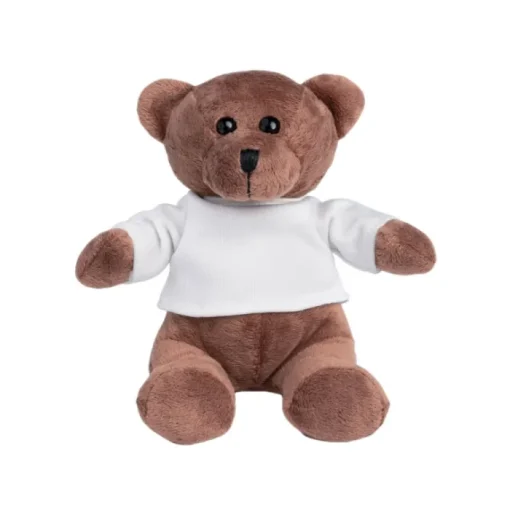Gift Campaign Orsetto peluche con maglietta personalizzabile con logo Oso> Peluche