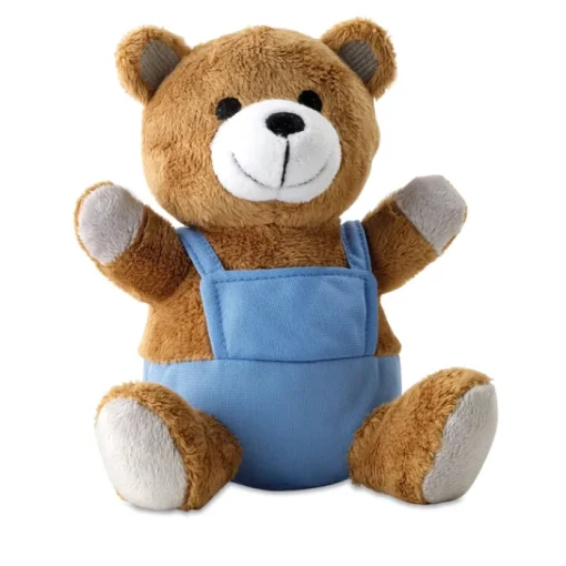 Gift Campaign Orsetto personalizzato con salopette brandizzabile Balu> Regali Per Bambini|Peluche