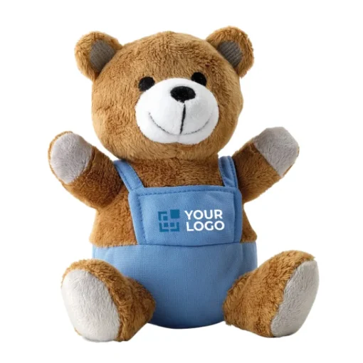 Gift Campaign Orsetto personalizzato con salopette brandizzabile Balu> Regali Per Bambini|Peluche