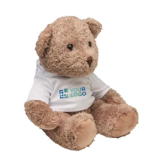 Gift Campaign Orsetto personalizzato con logo su hoodie per sublimazione Ted> Peluche