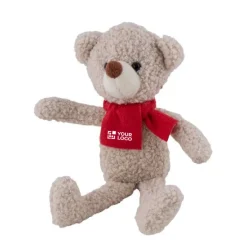 Gift Campaign Orsetto personalizzato con sciarpa rossa in tessuto><noscript><img width=