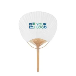 Gift Campaign Pai pai in carta con manico in bambù personalizzabile></noscript> Ventagli