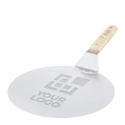 Gift Campaign Pala per pizza in acciaio con manico in legno personalizzabile con logo></noscript> Altri Utensili Da Cucina