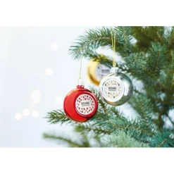 Gift Campaign Palla di Natale lucida con un lato piatto per stampa in sublimazione></noscript> Gadget Natalizi