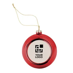 Gift Campaign Palla di Natale lucida con un lato piatto per stampa in sublimazione></noscript> Gadget Natalizi