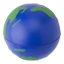 Gift Campaign Pallina antistress in PU con disegno raffigurante il mondo> Palline Antistress