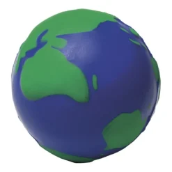Gift Campaign Pallina antistress in PU con disegno raffigurante il mondo> Palline Antistress