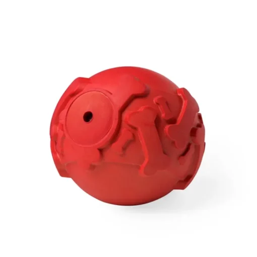 Gift Campaign Pallina di gomma per cani con disegno di vari ossi in rilievo> Gadget Per Animali
