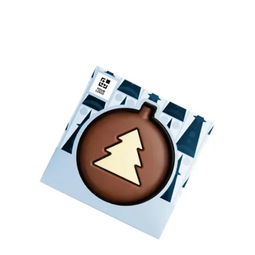 Gift Campaign Pallina di Natale al cioccolato al latte e abete di cioccolato> Cioccolatini
