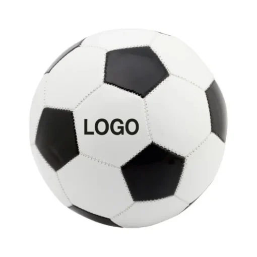 Gift Campaign Palloni da calcio con logo dal design retrò in morbida similpelle Patch> Gadget Per La Scuola
