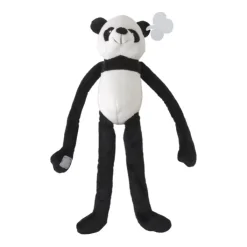 Gift Campaign Panda di peluche con velcro sulle zampe lunghe ed etichetta> Peluche