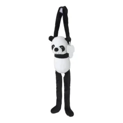 Gift Campaign Panda di peluche con velcro sulle zampe lunghe ed etichetta> Peluche