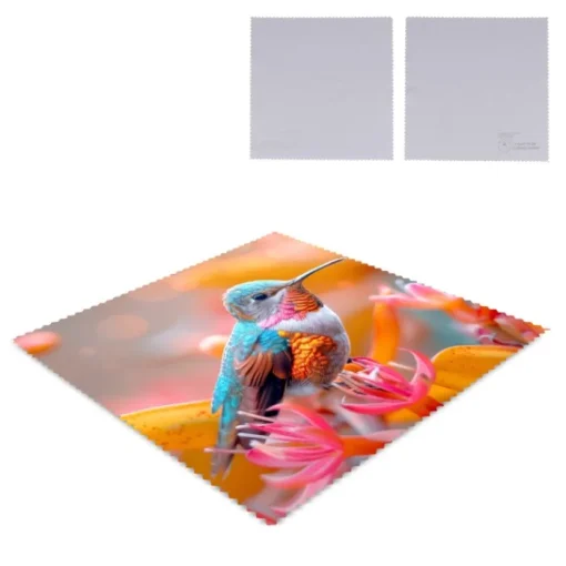 Gift Campaign Panno pulisci occhiali o schermo in microfibra RPET 15x15cm da 170g/m2> Occhiali Da Sole Personalizzati