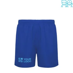 Gift Campaign Pantaloncini sportivi da bambino in 100% poliestere da 140 g/m2 Roly></noscript> Pantaloni