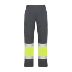 Gift Campaign Pantaloni da lavoro ad alta visibilità con tasche 200 g/m2 Roly Naos> Pantaloni