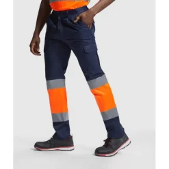 Gift Campaign Pantaloni da lavoro ad alta visibilità con tasche 200 g/m2 Roly Naos></noscript> Pantaloni