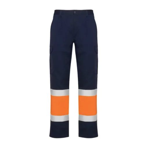 Gift Campaign Pantaloni da lavoro ad alta visibilità con tasche 200 g/m2 Roly Naos> Pantaloni