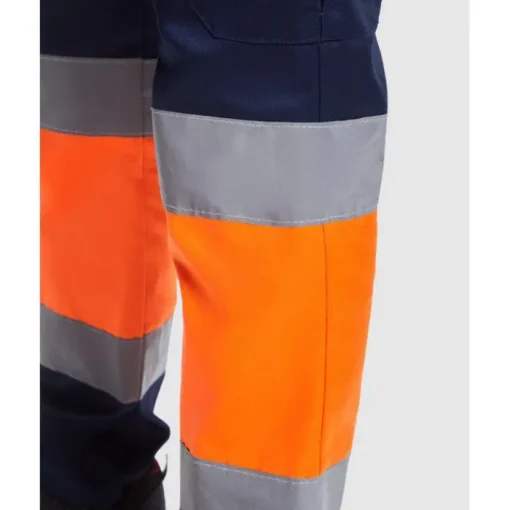Gift Campaign Pantaloni da lavoro ad alta visibilità con tasche 200 g/m2 Roly Naos> Pantaloni