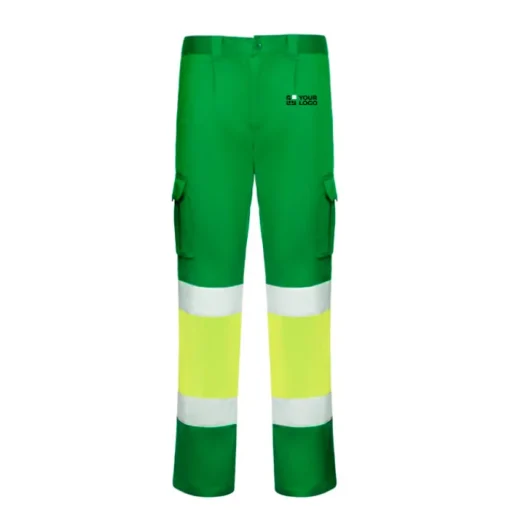 Gift Campaign Pantaloni da lavoro alta visibilità 250 g/m2 Roly Daily Stretch HV> Pantaloni