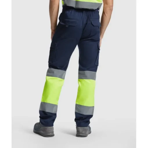 Gift Campaign Pantaloni da lavoro alta visibilità 250 g/m2 Roly Daily Stretch HV> Pantaloni