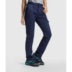 Gift Campaign Pantaloni da lavoro da donna in poliestere e cotone 240g/m2 Roly Daily></noscript> Pantaloni
