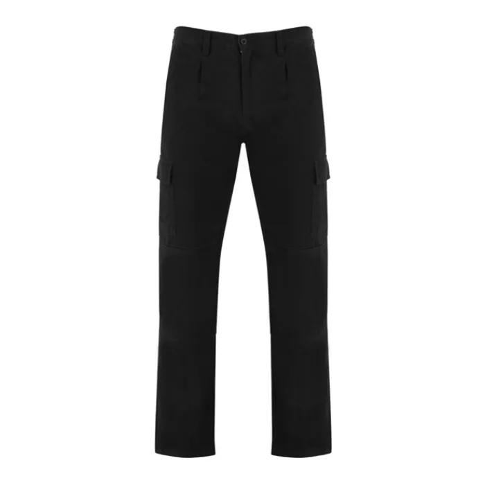 Gift Campaign Pantaloni da lavoro in cotone con vita elastica 240 g/m2 Roly Safety> Pantaloni