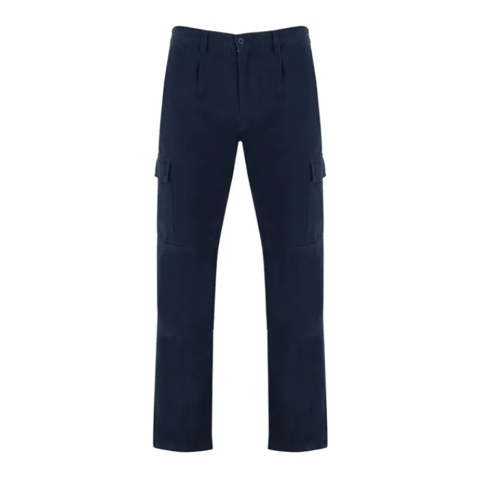 Gift Campaign Pantaloni da lavoro in cotone con vita elastica 240 g/m2 Roly Safety> Pantaloni