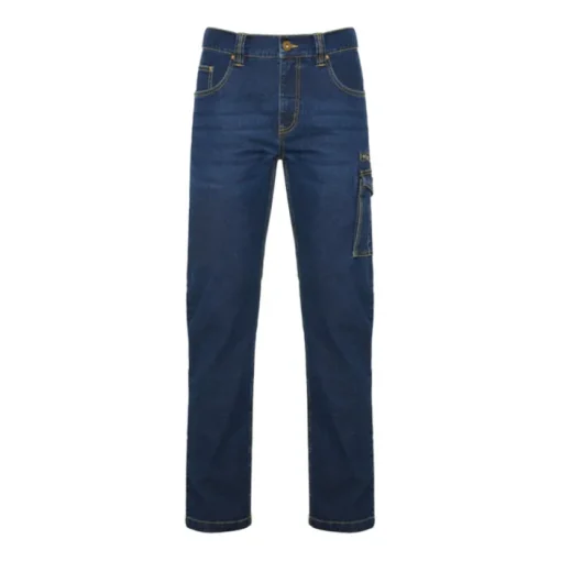 Gift Campaign Pantaloni da lavoro in denim di cotone e poliestere 370g/m2 Roly Raptor> Pantaloni