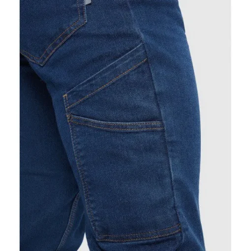 Gift Campaign Pantaloni da lavoro in denim di cotone e poliestere 370g/m2 Roly Raptor> Pantaloni